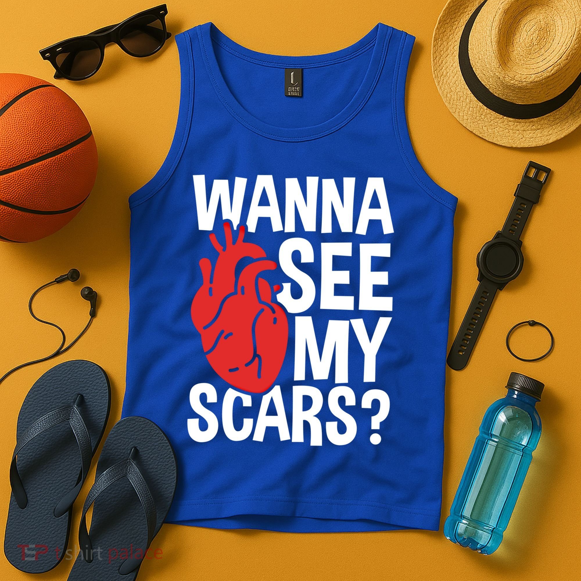 Pre Heart Transplant And After Open Heart Surgery Cool Gift Tank Top