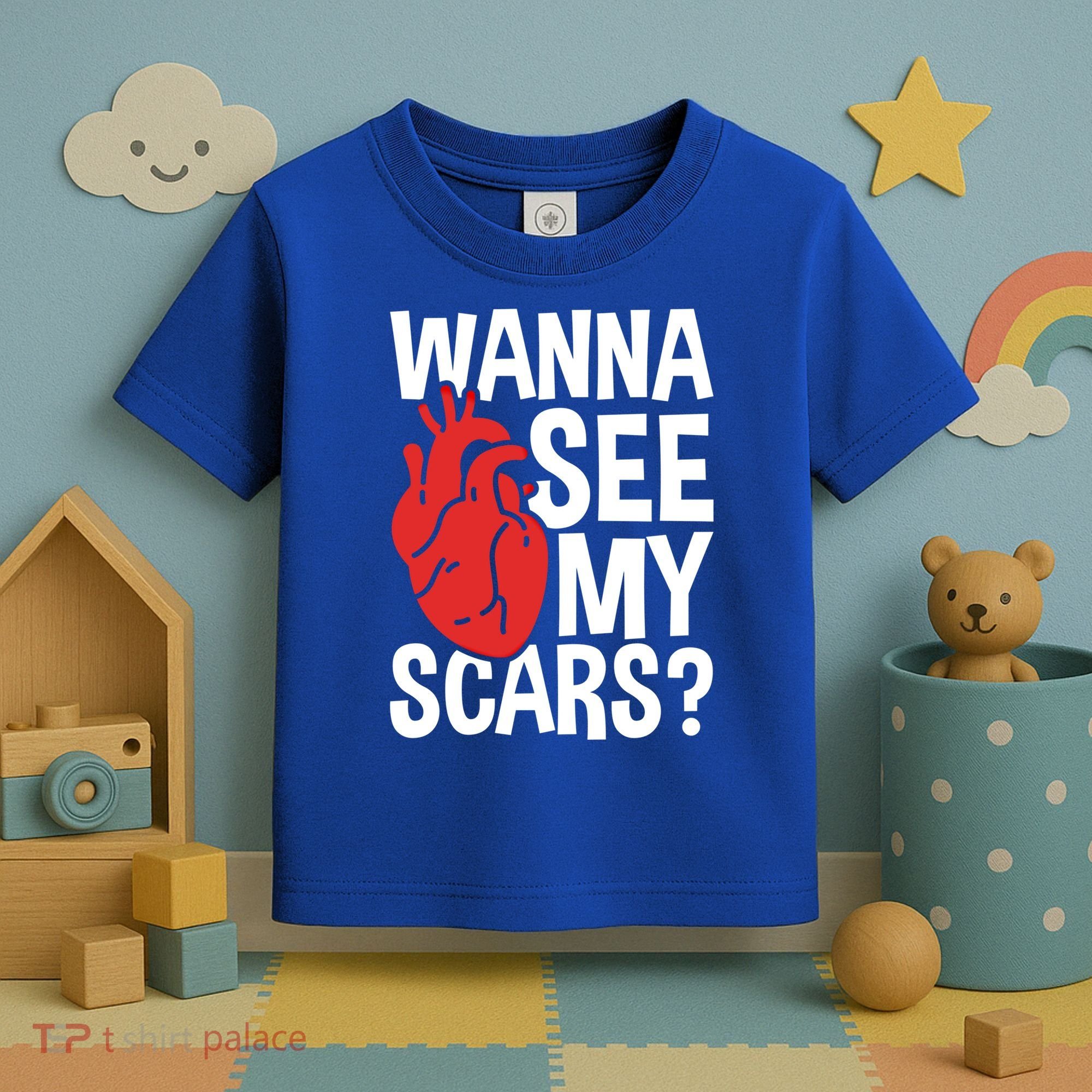 Pre Heart Transplant And After Open Heart Surgery Cool Gift Toddler T-Shirt