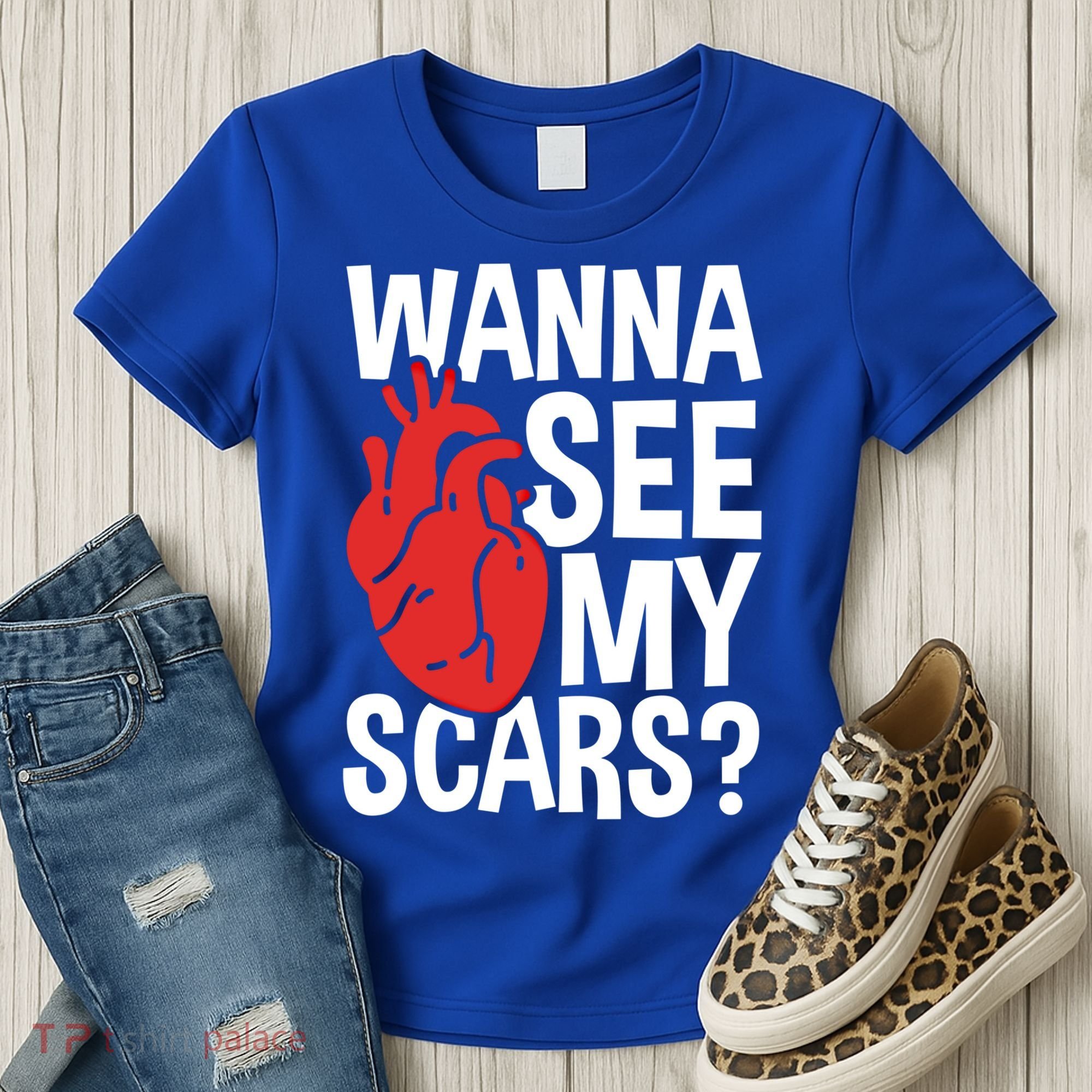 Pre Heart Transplant And After Open Heart Surgery Cool Gift Women's T-Shirt