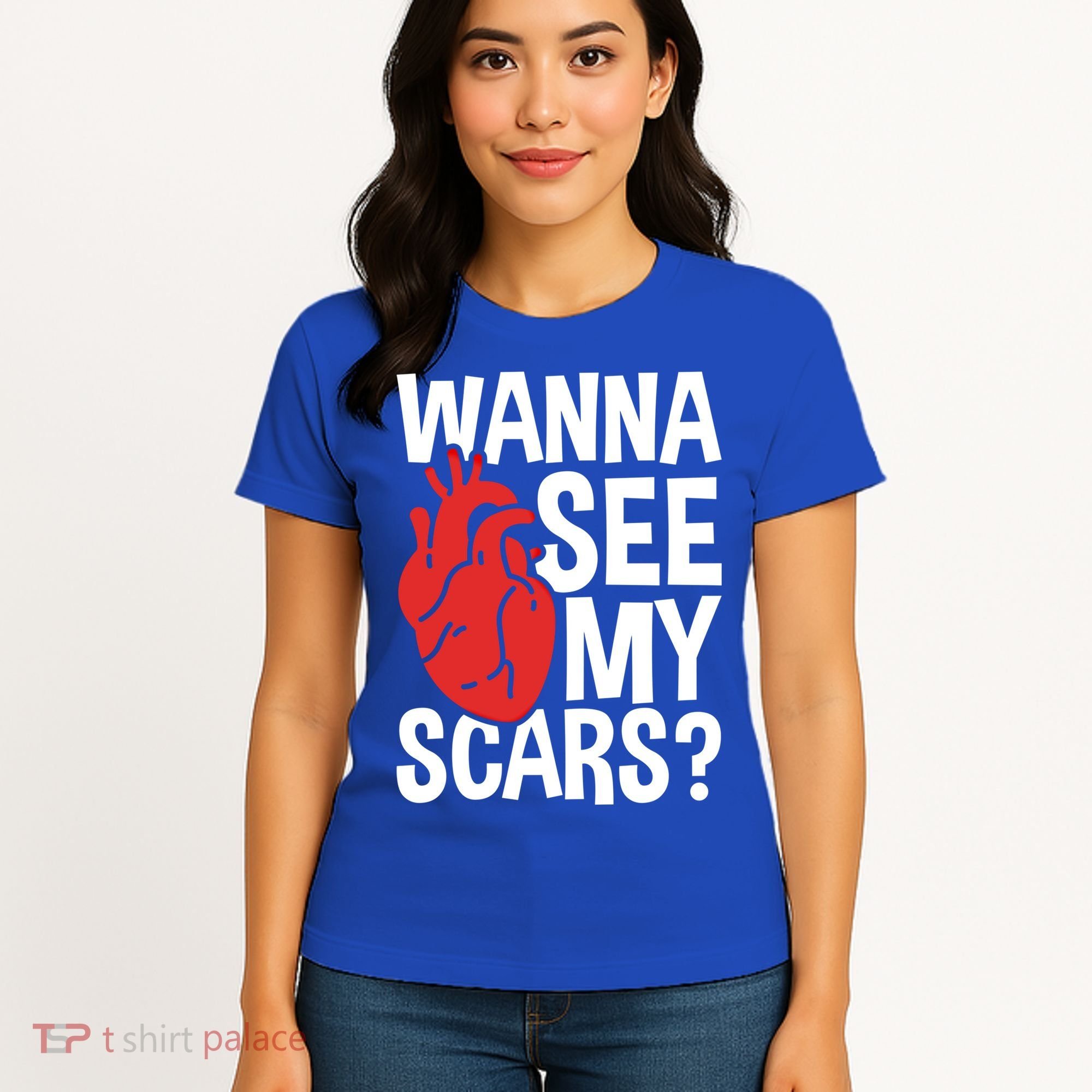 Pre Heart Transplant And After Open Heart Surgery Cool Gift Women's T-Shirt
