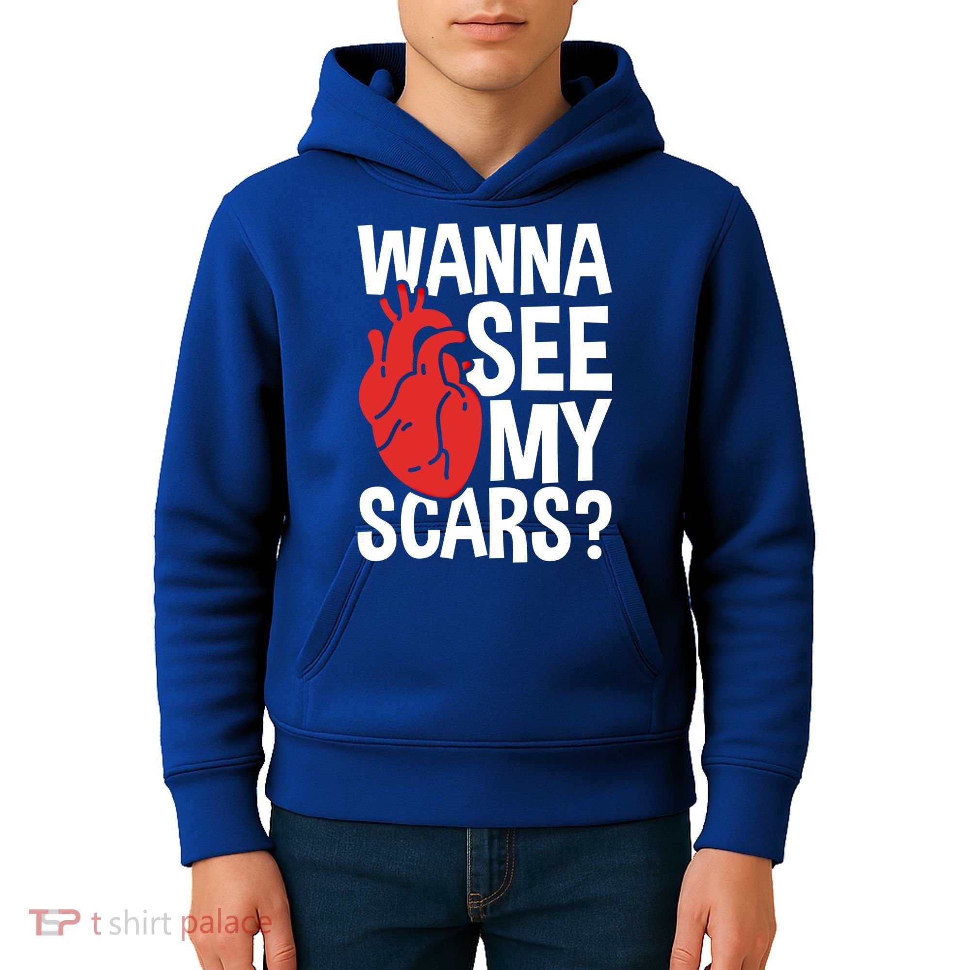 Pre Heart Transplant And After Open Heart Surgery Cool Gift Kids Hoodie