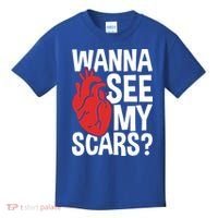 Pre Heart Transplant And After Open Heart Surgery Cool Gift Kids T-Shirt thumb 0
