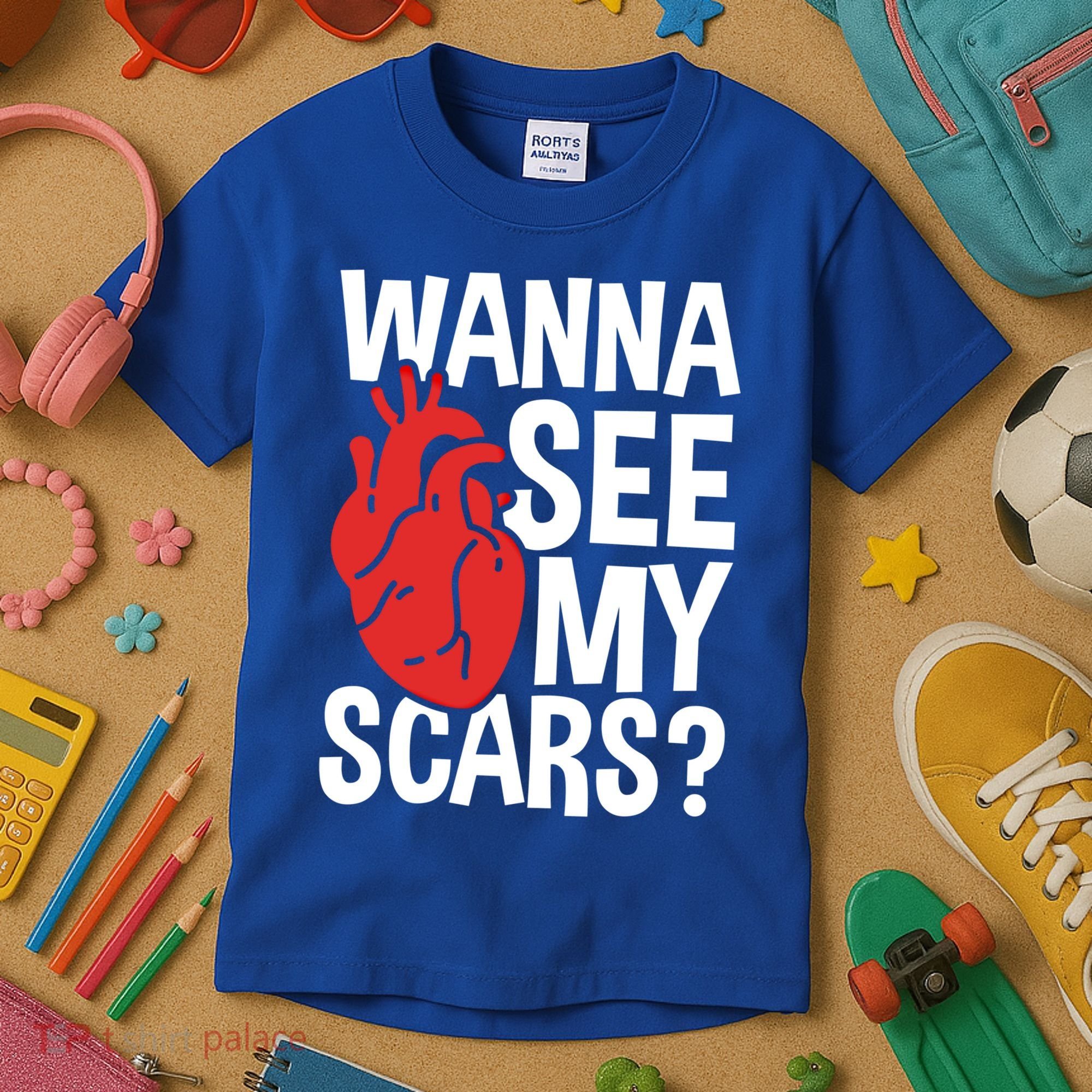 Pre Heart Transplant And After Open Heart Surgery Cool Gift Kids T-Shirt
