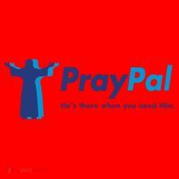 PrayPal He's There When You Need Him Santa Hat thumb 1