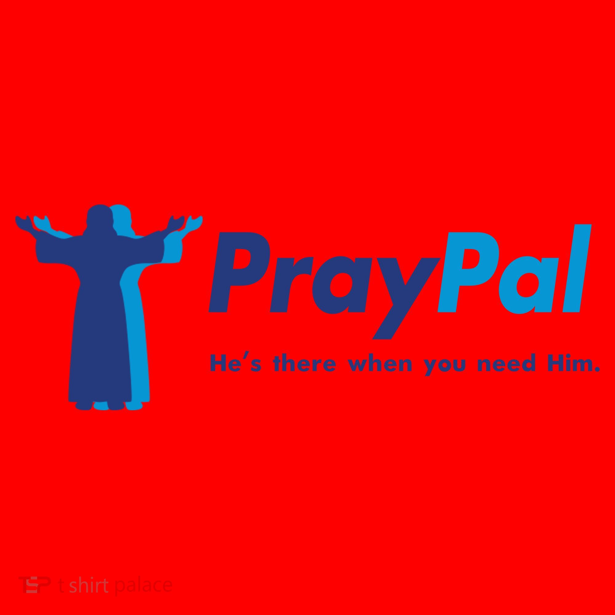 PrayPal He's There When You Need Him Santa Hat