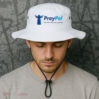 PrayPal He's There When You Need Him Bucket Hat thumb 2
