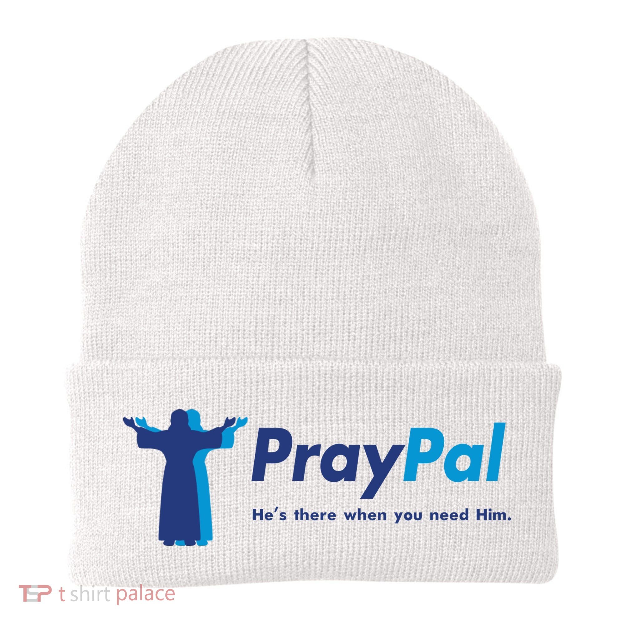 PrayPal He's There When You Need Him Beanie