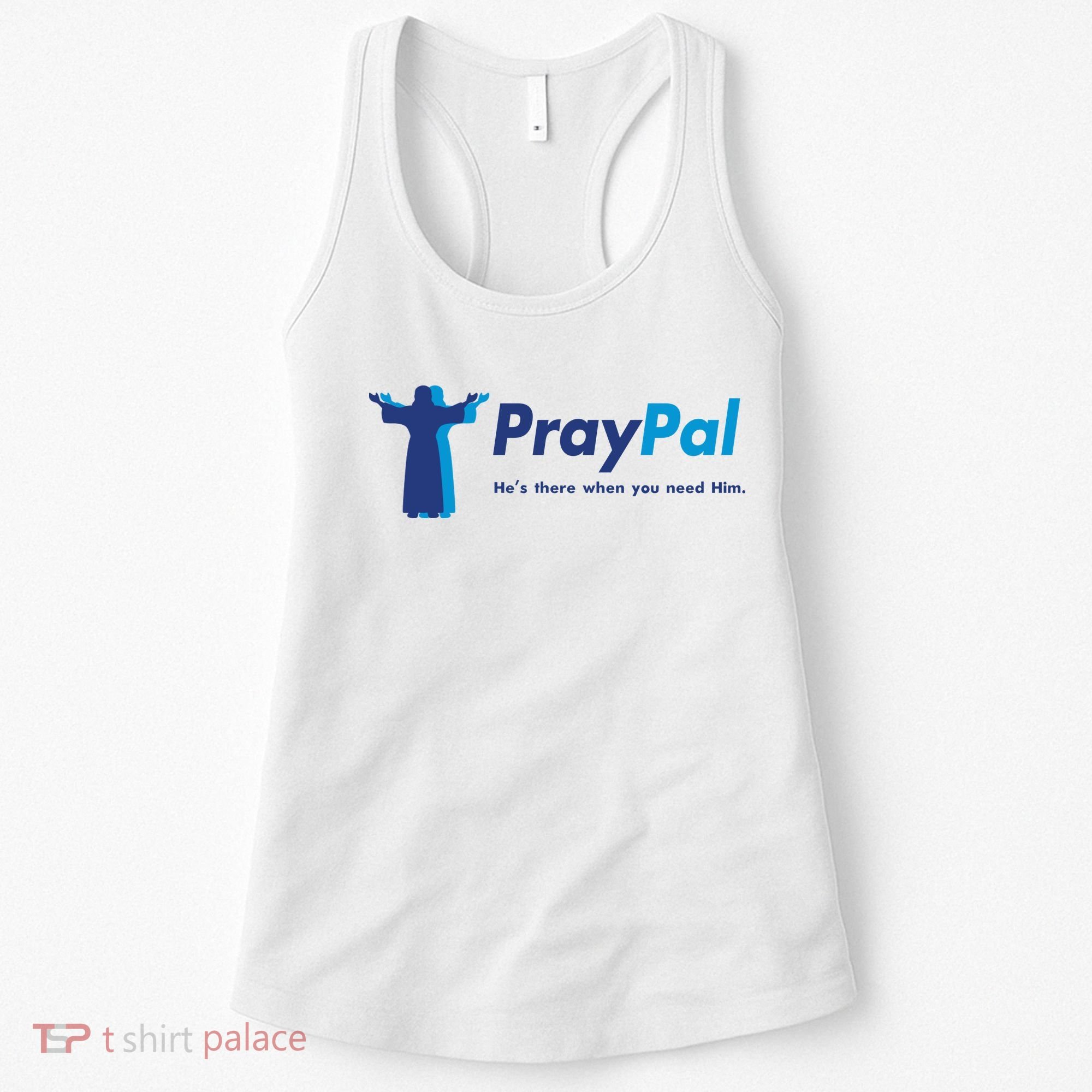 PrayPal He's There When You Need Him Women's Tank Top
