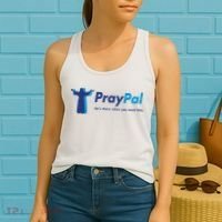 PrayPal He's There When You Need Him Women's Tank Top thumb 2