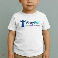 PrayPal He's There When You Need Him Toddler T-Shirt thumb 2