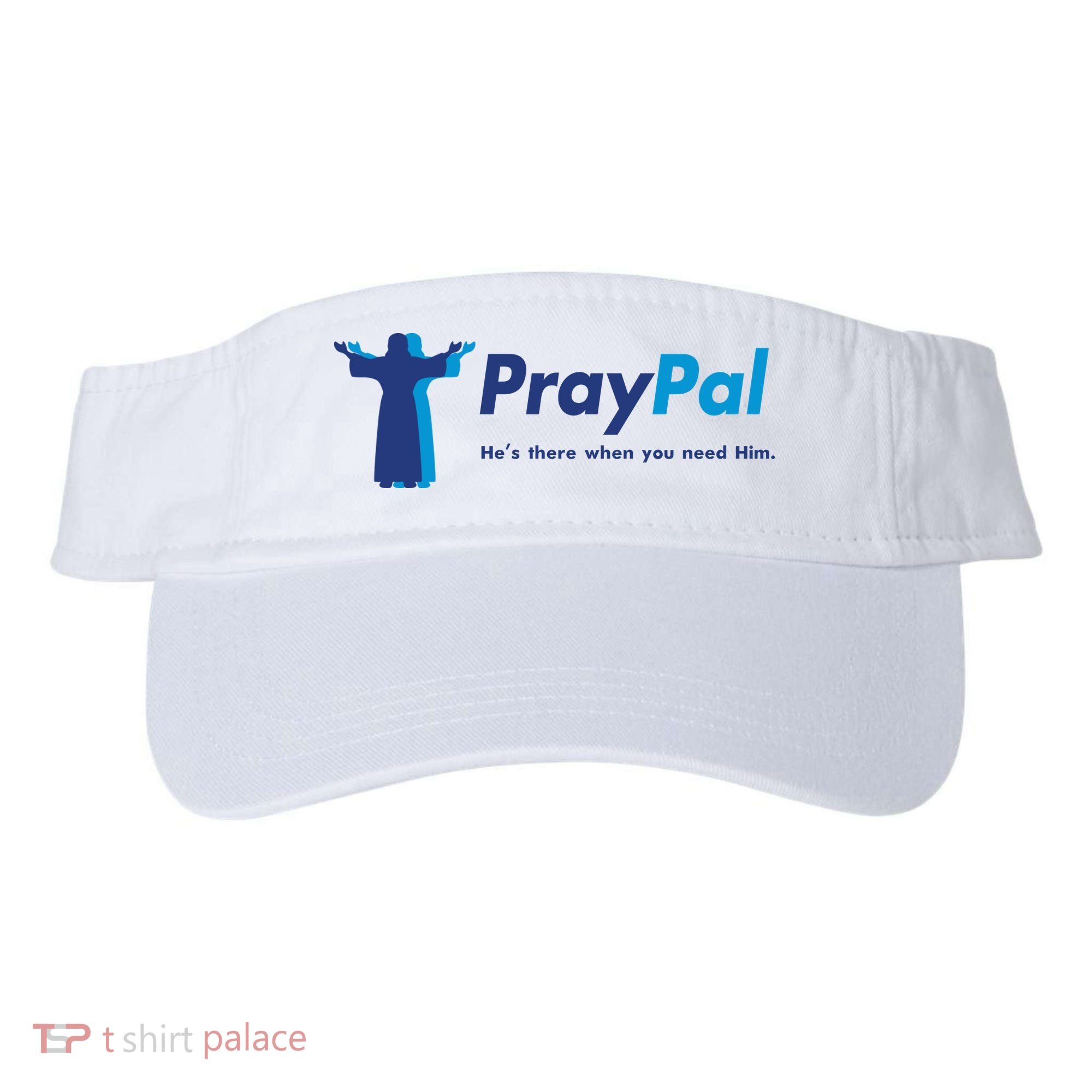 PrayPal He's There When You Need Him Visor