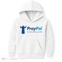 PrayPal He's There When You Need Him Kids Hoodie thumb 0