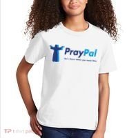 PrayPal He's There When You Need Him Kids T-Shirt thumb 2