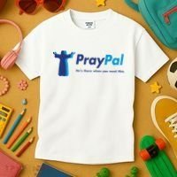 PrayPal He's There When You Need Him Kids T-Shirt thumb 3