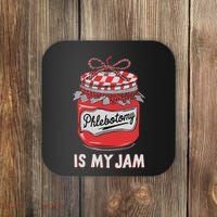 Phlebotomy Humor Technicians Medical Phleb Coaster thumb 0
