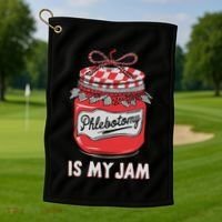 Phlebotomy Humor Technicians Medical Phleb Golf Towel thumb 1