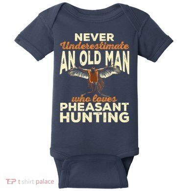Pheasant Hunting Upland Bird Hunting Baby Bodysuit