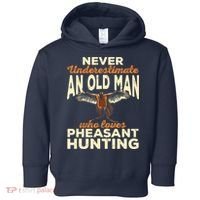 Pheasant Hunting Upland Bird Hunting Toddler Hoodie thumb 0