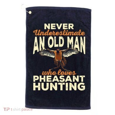 Pheasant Hunting Upland Bird Hunting Golf Towel