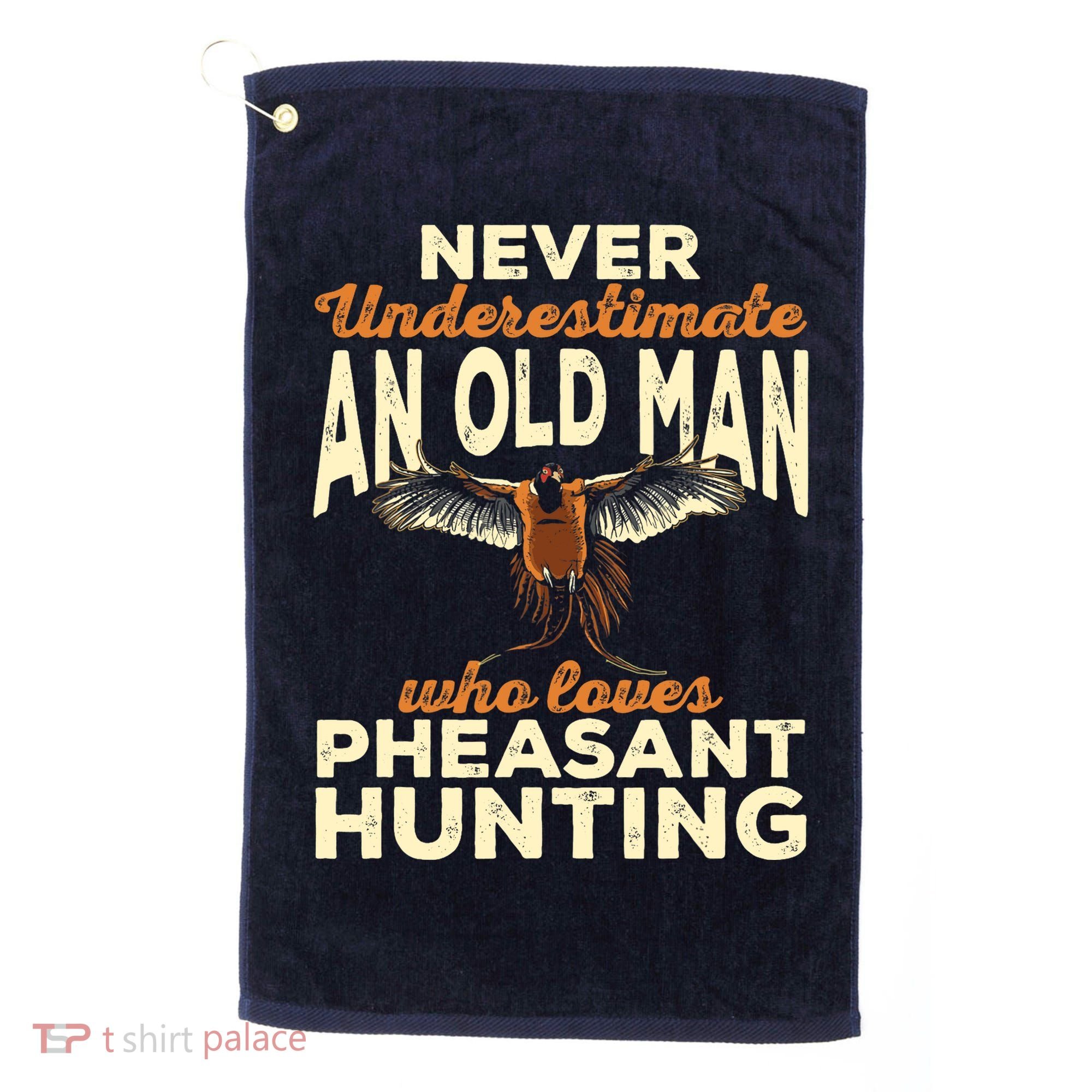 Pheasant Hunting Upland Bird Hunting Golf Towel