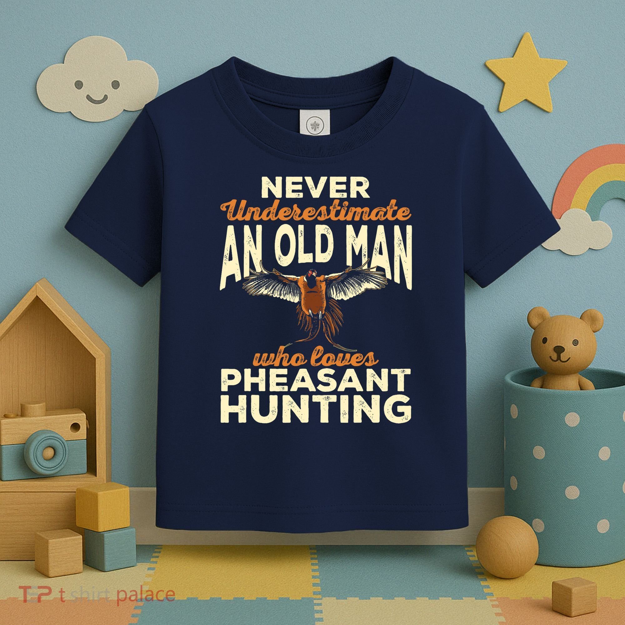 Pheasant Hunting Upland Bird Hunting Toddler T-Shirt