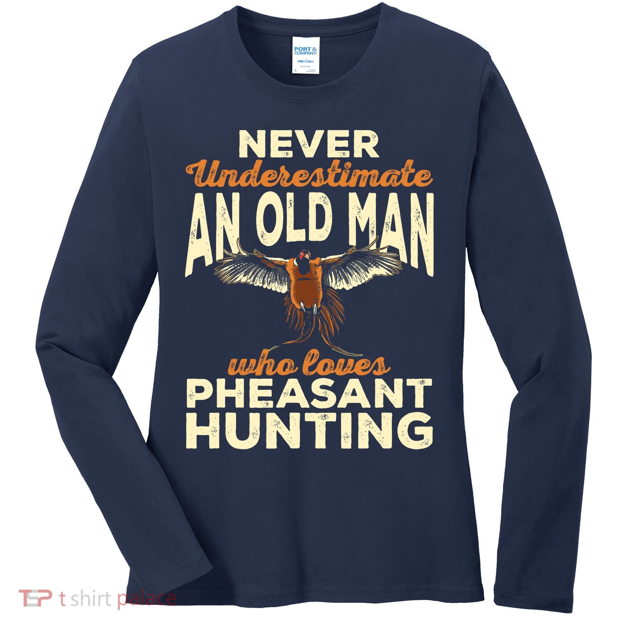 Pheasant Hunting Upland Bird Hunting Women's Long Sleeve Shirt