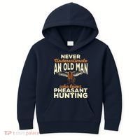 Pheasant Hunting Upland Bird Hunting Kids Hoodie thumb 0