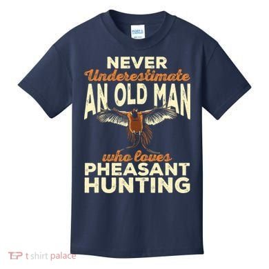 Pheasant Hunting Upland Bird Hunting Kids T-Shirt