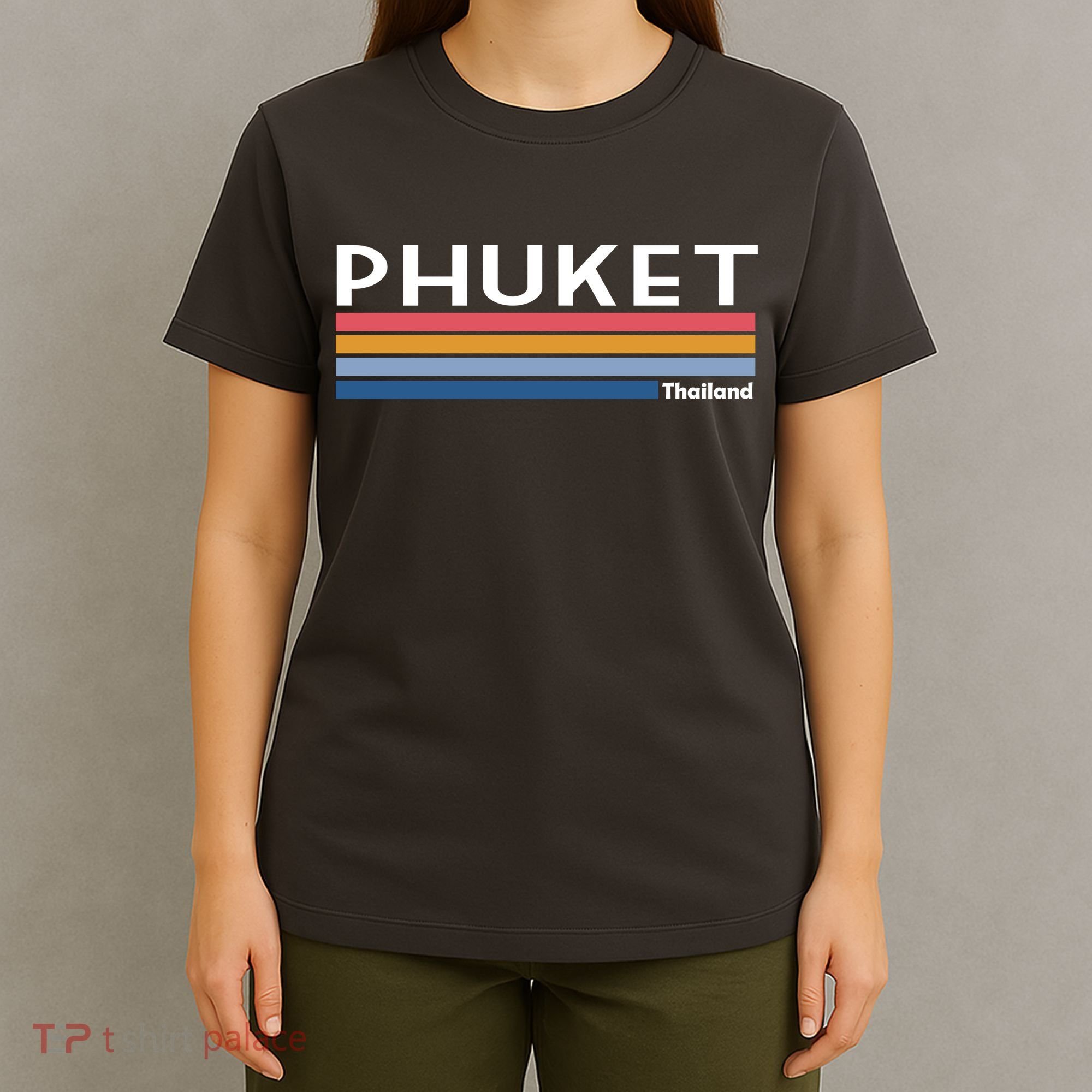 Phuket Thailand Vintage 1980's Logo T-Shirt