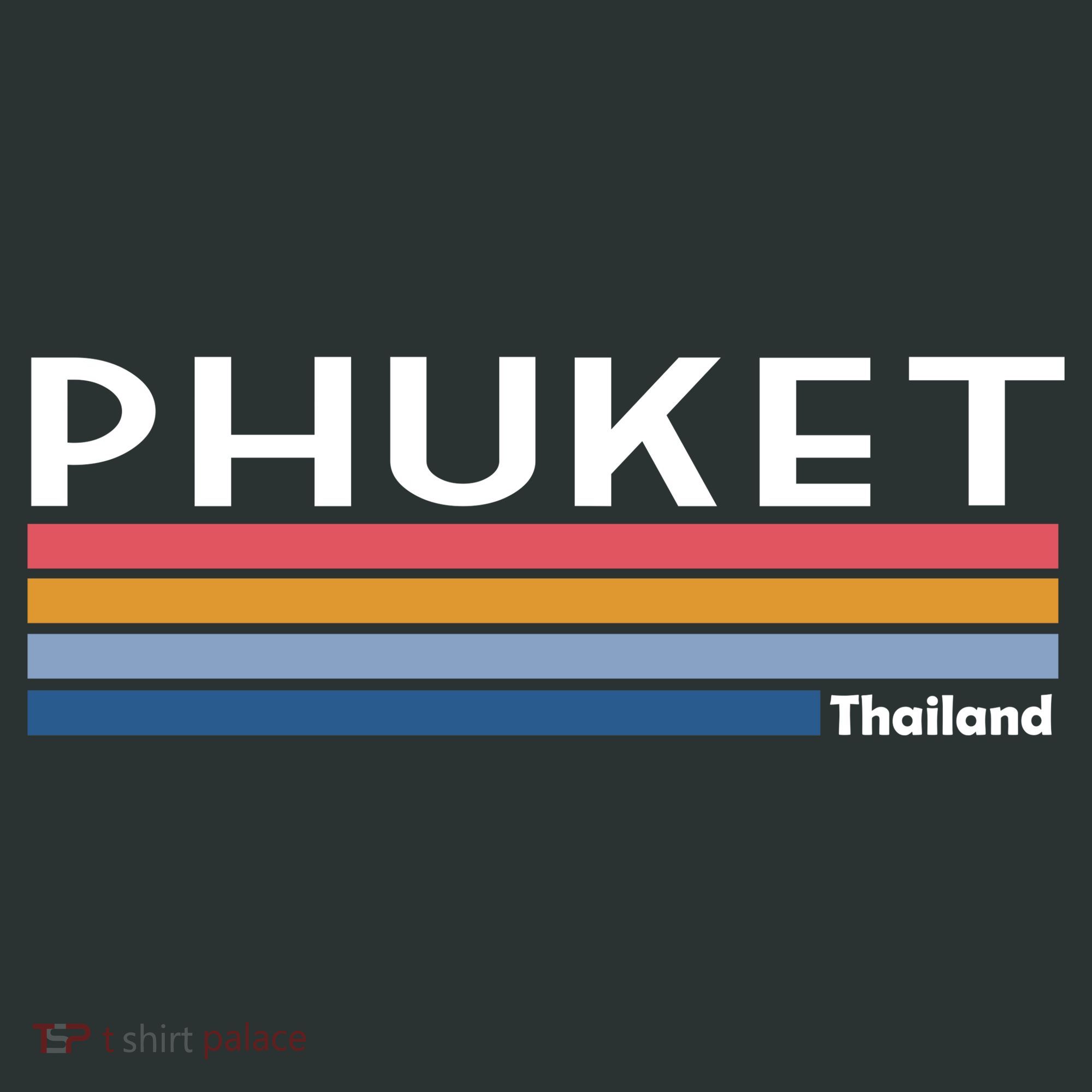 Phuket Thailand Vintage 1980's Logo T-Shirt