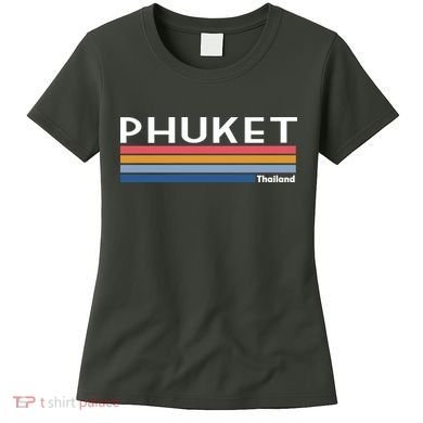 Phuket Thailand Vintage 1980's Logo Women's T-Shirt