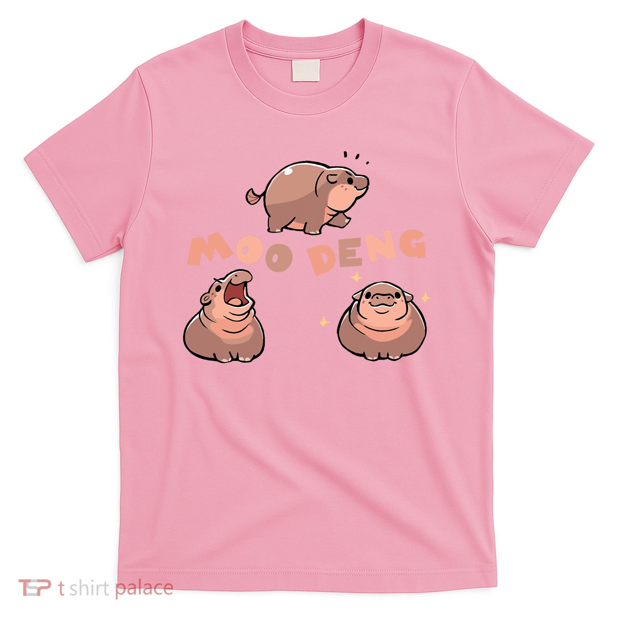 Pygmy Hippo Vintage Moo Dang Bootleg Funny T-Shirt
