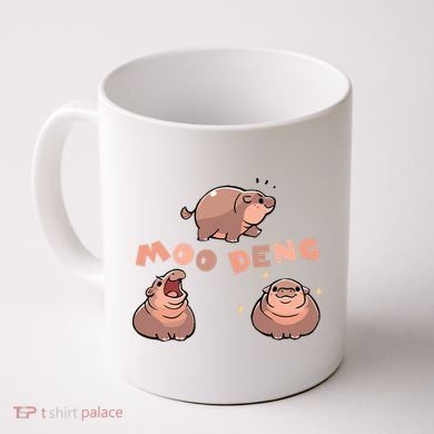 Pygmy Hippo Vintage Moo Dang Bootleg Funny Coffee Mug