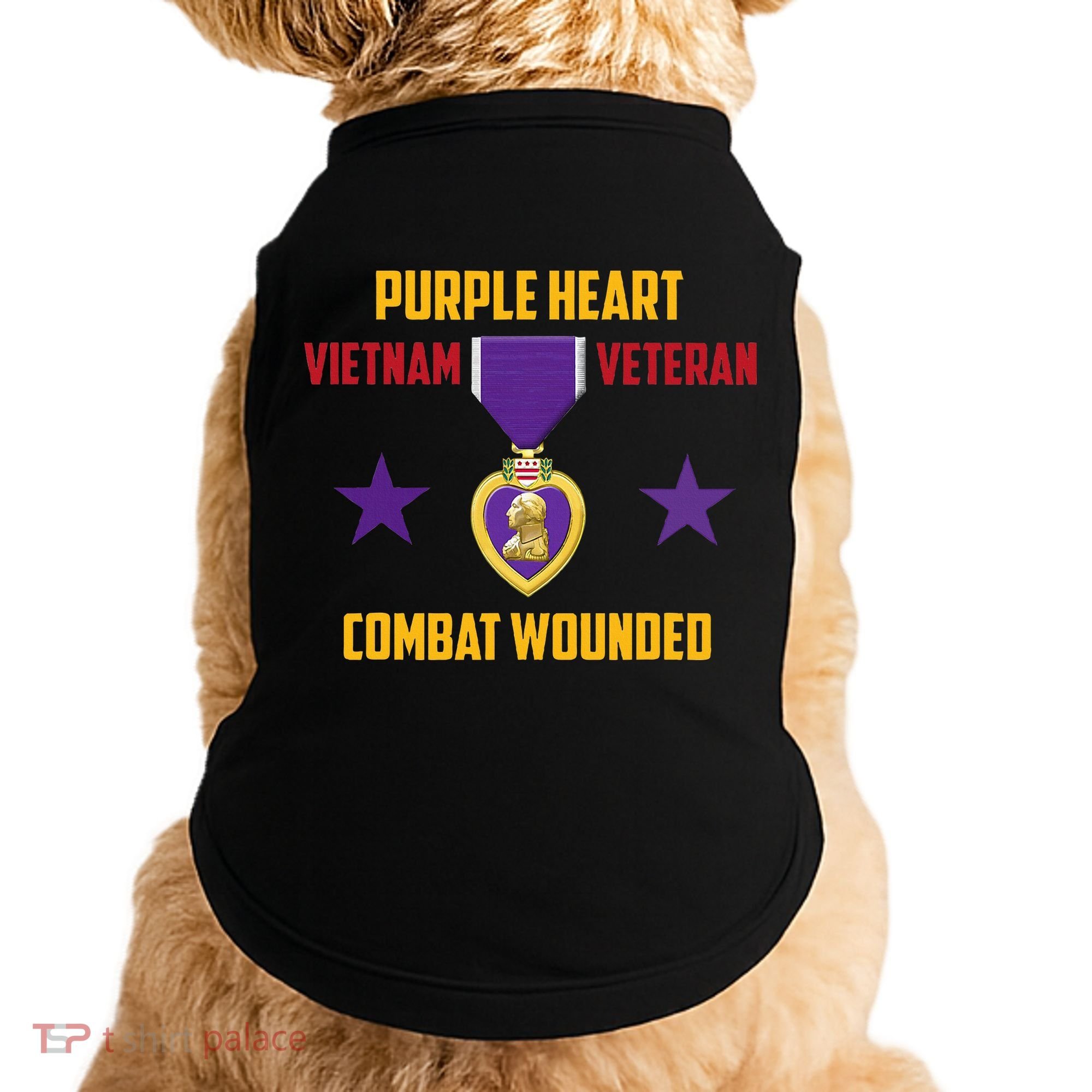 Purple Heart Vietnam Veteran Doggie Tank