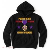Purple Heart Vietnam Veteran Hoodie thumb 0