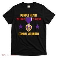 Purple Heart Vietnam Veteran T-Shirt thumb 0