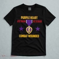 Purple Heart Vietnam Veteran T-Shirt thumb 5