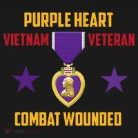 Purple Heart Vietnam Veteran Women's Hoodie thumb 2