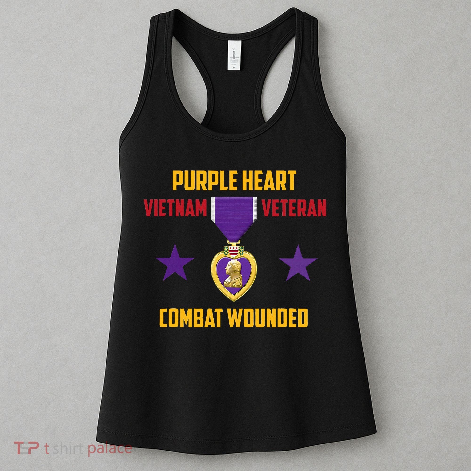 Purple Heart Vietnam Veteran Women's Tank Top