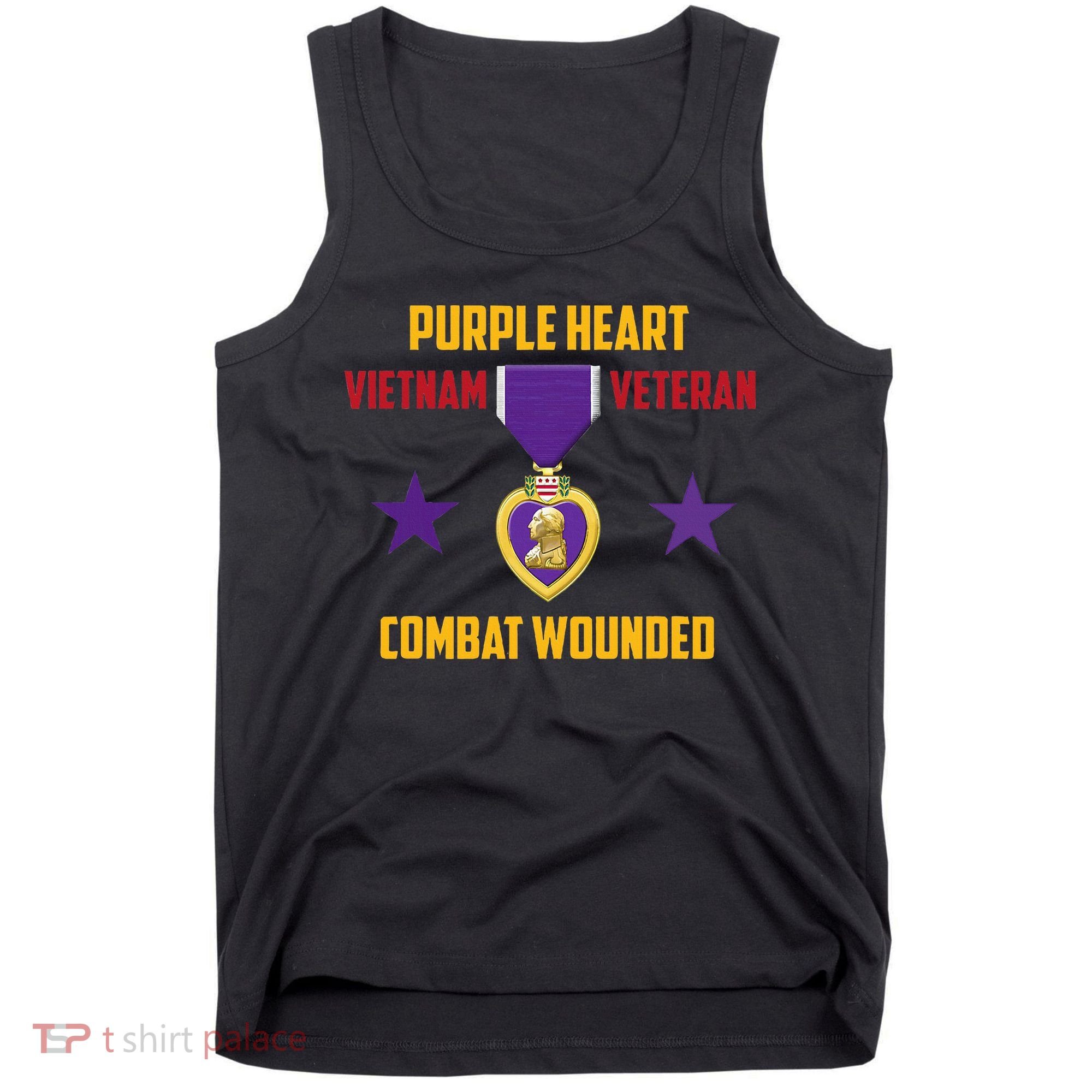 Purple Heart Vietnam Veteran Tank Top