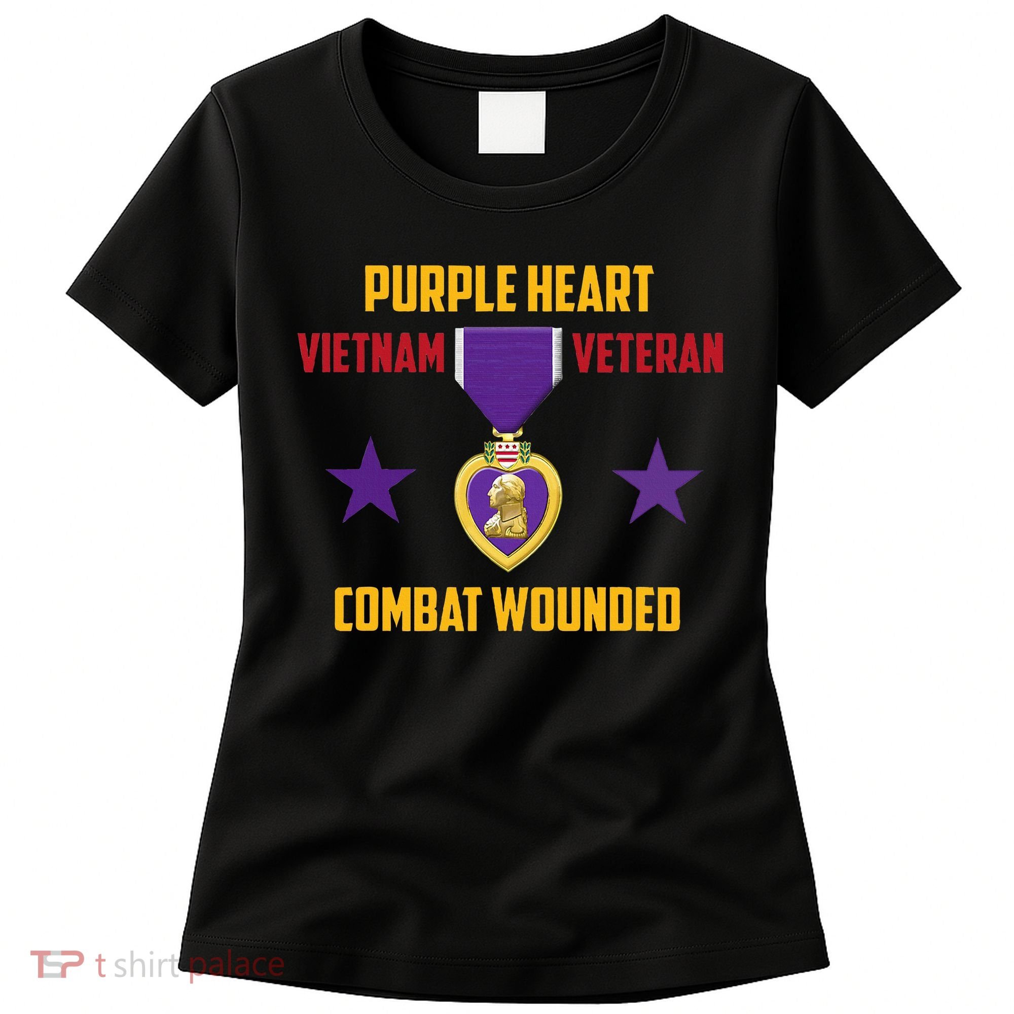 Purple Heart Vietnam Veteran Women's T-Shirt