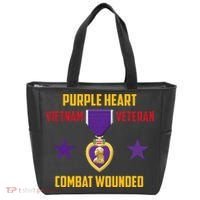 Purple Heart Vietnam Veteran Tote Bag thumb 0