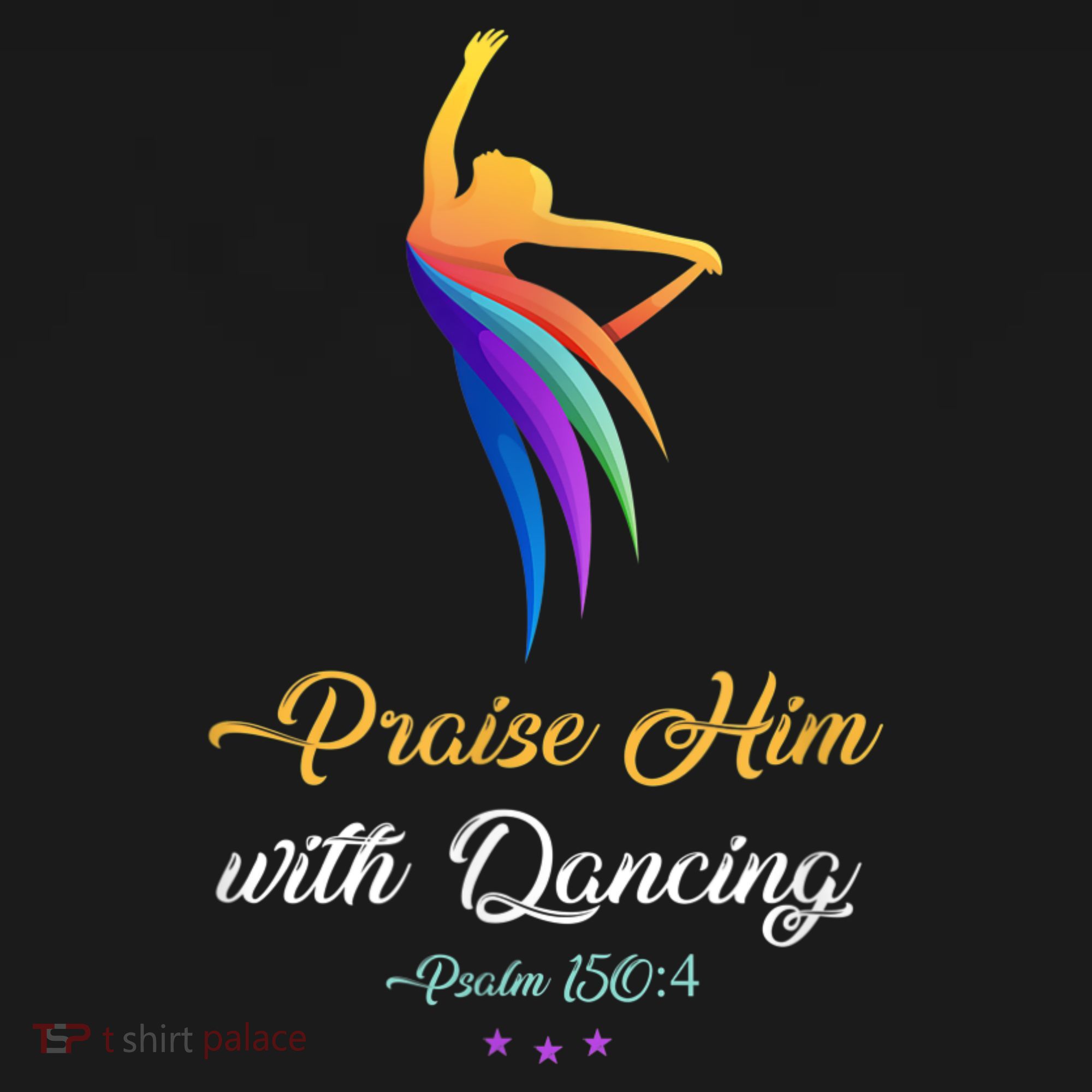 Praise Him With Dancing Christian Worship Dancer Girl Sweatshirt