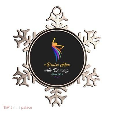 Praise Him With Dancing Christian Worship Dancer Girl Ornament