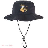 Praise Him With The Strings Bible Psalm Christian Guitar Bucket Hat thumb 0