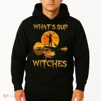 PADDLEBOARD Halloween What's Sup Witches Sup Funny Hoodie thumb 2