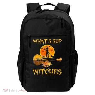 PADDLEBOARD Halloween What's Sup Witches Sup Funny Backpack