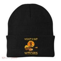 PADDLEBOARD Halloween What's Sup Witches Sup Funny Beanie thumb 0