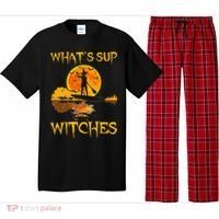 PADDLEBOARD Halloween What's Sup Witches Sup Funny Pajama Set thumb 0