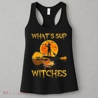 PADDLEBOARD Halloween What's Sup Witches Sup Funny Women's Tank Top thumb 3